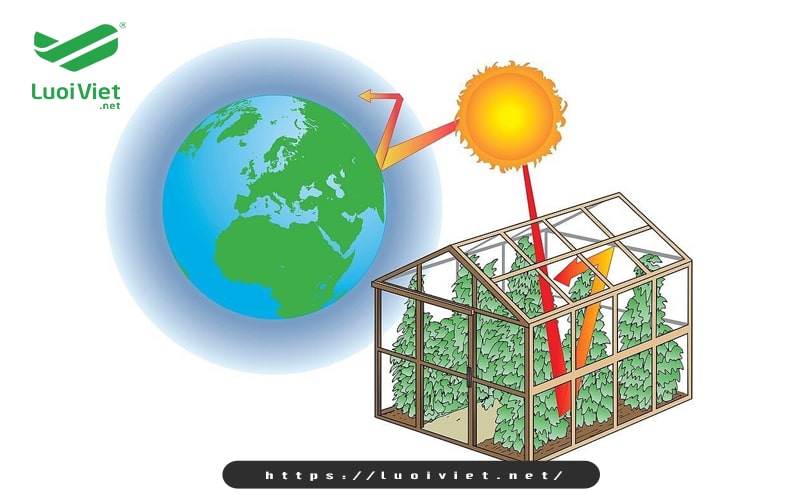 Giải pháp nào thay thế cho nhà kính tại nội ô TP. Đà Lạt? 3 Gây nên hiệu ứng nhà kính